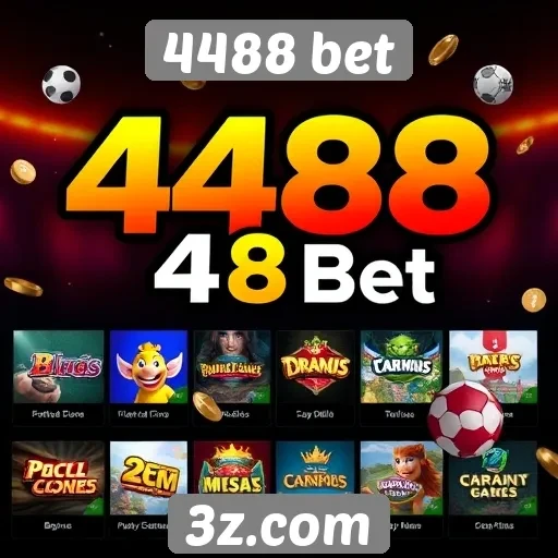 Opções de jogos disponíveis no 4488 bet